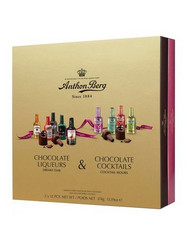 Продуктови Категории Шоколади Anthon Berg Подаръчна кутия 374 гр. 24 бутилки
